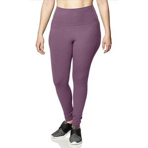 Amazon Brand Core 10 Women's XL, High Waist Full Length Yoga Leggings, Orchid.